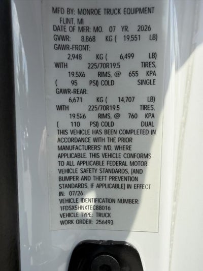 2026 Ford F-550 XL
