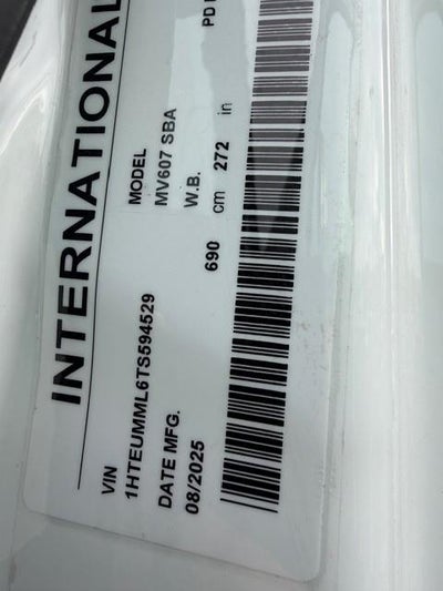 2026 International MV607 Base
