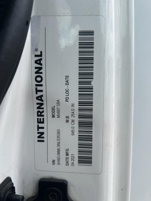 2022 International MV607 Base