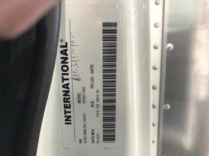 2022 International MV607 Base